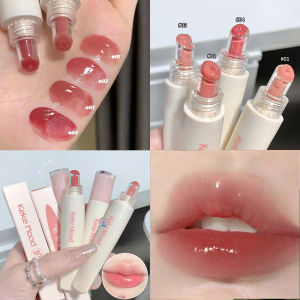 Liquid Lipstick Gloss Lip Tint Crystal Clear Hydrating Lip Gloss Non-sticky Lips Plumper Jelly Lip Balm Oil