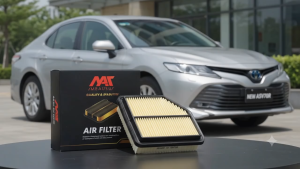 MEAUSU AIR FILTER CAMRY ASV70R AXV71 (HYBRID) HARRIER MXUA80 RAV4 LEXUS ES200 350 300H AXZA10 (MSAF-25020 17801-25020)