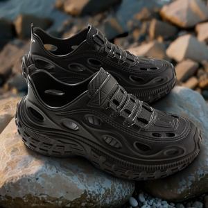 รองเท้าแตะยูนิเซ็กซ์สำหรับผู้ชายและผู้หญิงน้ำหนักเบารองเท้าสำหรับผู้ชาย 2025 สไตล์ใหม่ รองเท้าชายหาด รองเท้าสตรี