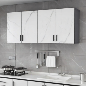 MEISITEKEKE | Elegant Simple Aluminum Wall-Mounted Storage Cabinet