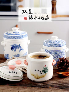 Nồi Hầm Gốm Nhỏ Nồi Hấp Xương Sứ Có Nắp Nồi Hấp Súp Nồi Hấp Nước Dùng Nồi Hầm Dinh Dưỡng Cho Bé