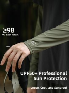 miiow | Ice Silk Sun Protection Sleeve Covers For Men And Women Breathable Outdoor Driving Cycling UV Protection Cool Feeling Arm Protector