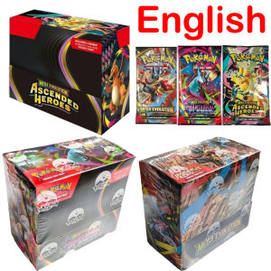 Bandai | Pokemon TCG Booster Box Mega Evolution Ascended Heroes Phantasmal Flames English Version Trading Cards for Collection Gift