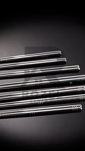 ROZEL Sumpit Makan Korea Bulat Stainless SUS 304 1 Pasang High Quality Anti Karat