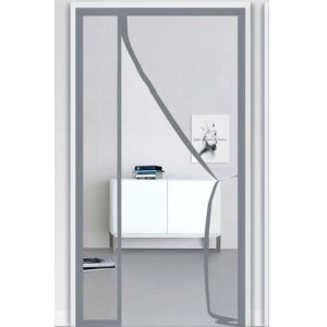 Magnetic Screen Door Mesh Curtain Anti Mosquito Insect Fly Bug Side-opening HomeDecor for Livingroom Kitchen Balcony Ventilation