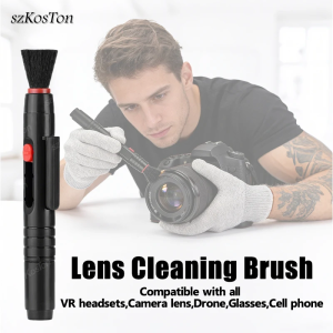 3 in 1 Kit Lens Cleaner Pen Dust Cleaner For DSLR VCR DC Gopro DJI Instra360 Camera Lenses Filters Cleaning Retractable Brush