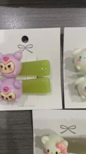 Jepitan Rambut Aksesoris Karakter Sanrio Kuromi Cinnamoroll Melody