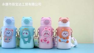 316 Stainless Steel Water Bottle Thermos Bottle Kids With Straw Water Bottle Kids Drinking Bottle Kids Botol Air Budak Botol Air Baby Water Bottle For Kids School