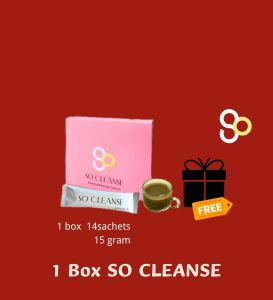 SO CLEANSE (DETOX)苹果口味排毒饮Apple flavor（排肠道和肝胆垃圾，血液毒素，激素残留，多余脂肪和糖分）