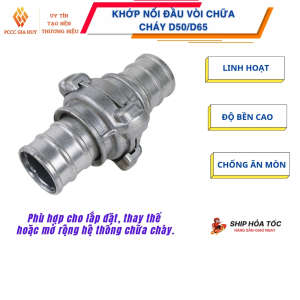 Khớp nối vòi chữa cháy D50 D65