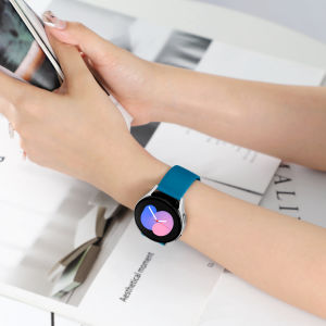 20mm Strap for Samsung Galaxy Watch 6 Classic/6/5 Pro/5/4 Classic/4/3 41mm/Active 2/Active for Amazfit Bip/Amazfit GTS 2/3/4 for Huawei Watch GT 3/2 42mm Silicone Sport Strap