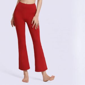 FANMEIREN | Womens High Waist Fleece Lined Tight Bootcut Yoga Pants Autumn Outdoor Wear