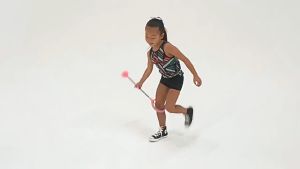 JMT- Mainan Olahraga Anak Dewasa Hulahup Kaki Lompat Dance Circle Flash Jump Full LED Ring Skip It Ball Red-SB