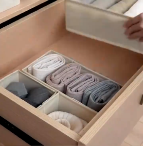 Storage Box 6PCS Clothing Storage/Sock Storage/Folding Storage Box/Underwear Storage