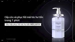 Dầu hấp tóc phục hồi đa tầng Weilaiya chiết xuất nấm Truffle dưỡng tóc chuyên sâu mượt tóc cho tóc khô xơ chai 450ml