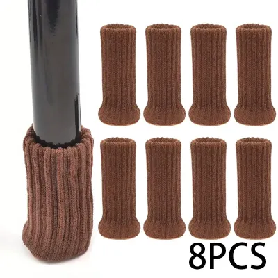 4/8/16PCS Chair Leg Socks High Elastic Chair Leg Floor Protectors with Anti-Slip PadsThick Caps Furniture Pads Covers Set