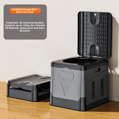 Foldable Odor-blocking Portable Toilet