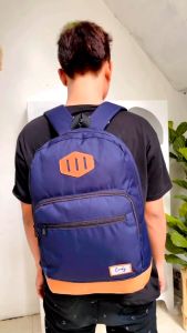COD Terlaku.! Ransel Pergi Pergi Arc Top Backpack warna polos Tas Ransel Pria modis Paling Popular