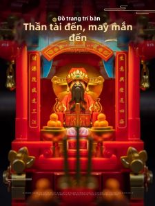 TAOZIAWA | Khối Xây Chữ Thập May Mắn Thần Tài Đón Wealth Boys