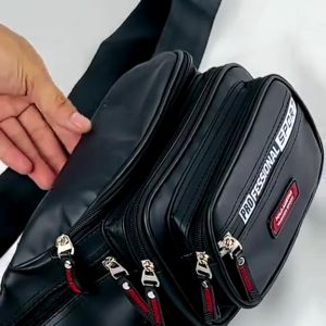 TAS SELEMPANG BAHU WATERPROOF POLO AMSTAR 7 RUANG WAIST BAG TAS PINGGANG