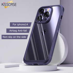 Kisscase Mềm Amor Trường Hợp Đối Với Iphone15promax nhựa PC trong suốt Cover Quay Lại gel silica chống sốc Giảm xóc mềm Cho Apple15 Pro Max 14 Cộng Với 13 12 11 Vỏ bảo vệ Ống Kính Vỏ bảo vệ