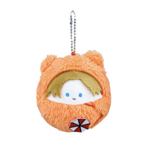 New 10cm Biohazard Resident Evil Leon S. Kennedy Plush Toys Cute Soft Stuffed Keychain Dolls For Kid Birthday Christmas Gift