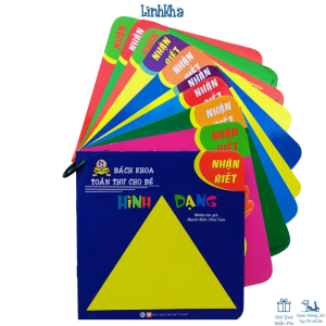 Sách Bách Khoa Toàn Thư - Nhận Biết - Dạng Tập Mỏng Xâu Khoen Cho Các Bé Nhỏ - Tân Việt