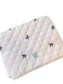 Embroidered Butterfly Knot Notebook Tablet Storage Bag for 11/13/15 Inch Laptops Digital Accessories Case Pouch. 