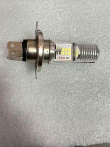 Bóng pha LED 3 chân H4 siêu sáng-Lắp Cho Dòng Xe Wave/Blade/Sirius/RSX/Future/Vision/LEAD 110 (1 cái)