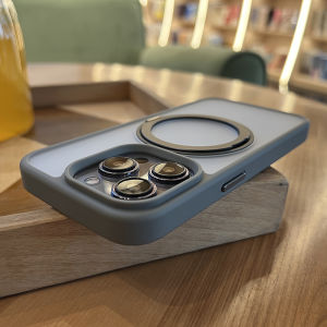 elam | Magnetic Support Shell 360° Rotating Stand Apple Phone Case