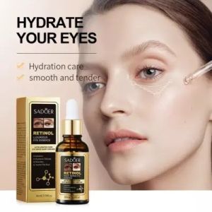 Eye Serum - Gollagen Moisturizing Eye Essence Facial Anti Aging Intensive Face Firming Serum-Serum Mata Penghilang Mata Panda Serum - Menghilangkan Kantong Mata Eye Serum 30ml