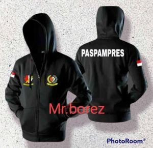 Jaket Hoodie Pria Tebal Paspampers Hoodie Zipper Cowok Hitam Premium Hoodie Sweater Baju Paspampres