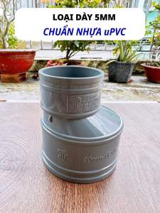Nối giảm (Nối rút - Côn thu) Lệc tâm 90/60