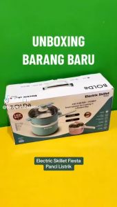 NEW MULTI COOKER BOLDE SKILLET FIESTA 4in1 + Steamer - Kapasitas 12Liter