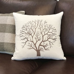 Nordic American Style Cushion Sofa Pillow Office Lumbar Support Bed Headboard Pad Bay Window Cotton Linen Pillow Car Cushion