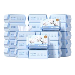 DEYOU | Baby Facial Wipes Dry & Wet Dual Use 80 Sheets x 24 Packs