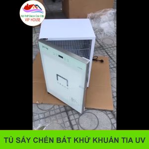 Tủ Sấy Chén Bát Xoong Nồi Bình Sữa Khử Khuẩn Bằng Tia UV Máy Sấy Bát Đũa Đa Năng Làm Khô Máy Tiệt Trùng Dụng Cụ Y Tế Đảm Bảo Sức Khỏe