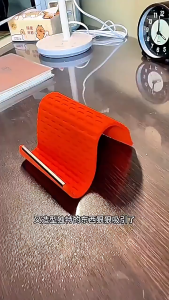 MIRELAE Multi-Angle Foldable Silicone Phone Holder Portable Universal Adjustable Phone Stand Non-Slip Flexible Deformable Silicone Stand Desktop