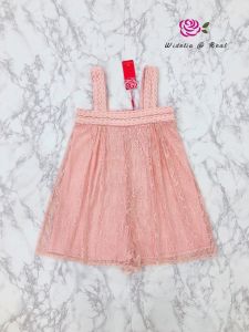 Square Neck Sleeveless Mesh Woven Lace Jumpsuit - P010-143 PIMNADACLOSET