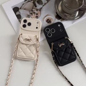 szhaiyu | Crossbody Leather Card Holder Wallet Phone Case for IPhone 17 Air 17 16 15 14 Plus 13 12 11 Pro Max Shockproof Protection Cover