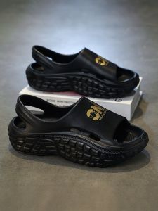 Mens Summer Anti-Slip Outdoor Sports Sandals Driving Smell-Resistant Coconut Thong Slippers Beach Walking Comfortable EVA Material