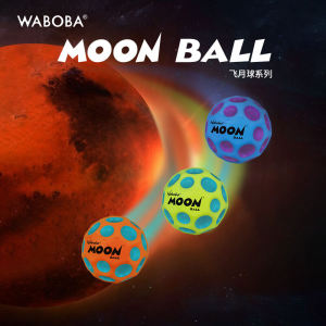 Super Elastic Waboba Moon Ball Anti Gravity Flying Lunar Parent Child Toy Ball Stress Relief for Children And Adults