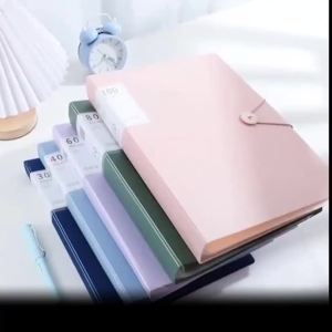 30 Sheets Clear Book Long Folder File Organizer 23.5x35CM Document Folder School Supplies