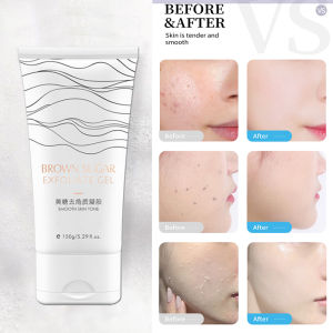 Yellow sugar exfoliating gel scrub muka facial scrub exfoliating stives skrub sumber ayu peeling gel deep cleaning get rid of dull dry skin dead