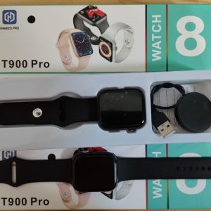 Đồng hồ thông mình Viền thép sạc không dây chống nước tuyệt đối