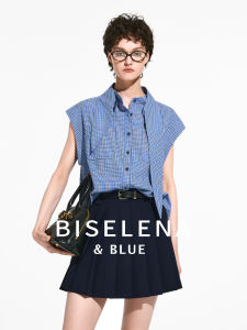 BEIQIANI | Miu-style Asymmetrical Summer Womens Blouse