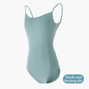 seebela | Bodysuit Múa Ballet Không Tay Cotton