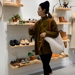 (Support Customize)Brackets Included Floating Shelves Wall Mounted Rustic Wood Wall Shelf for Bedroom Bathroom Living Room Kitchen