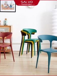 SALVO Kursi Tanduk - Kursi Cafe Minimalis & Kursi Makan Plastik