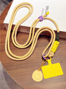 Double Ring Hanging Two Sides Polaroid Lanyard Length Adjustable Mobile Phone Strap Neck Rope Crossbody Can Back Neutral Detachable